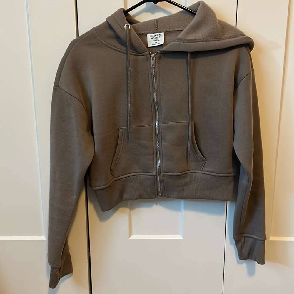 Rue 21 Cropped Hoodie